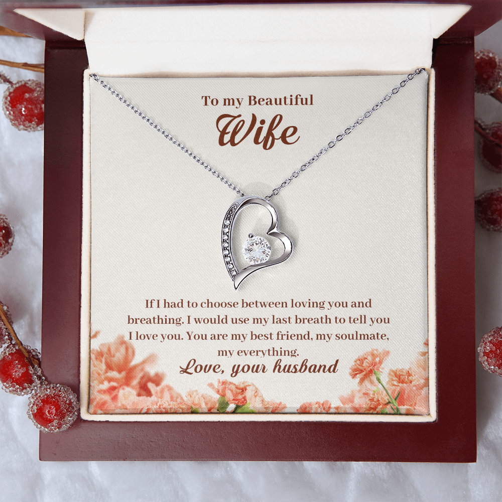 If I Had to Choose Heart Necklace