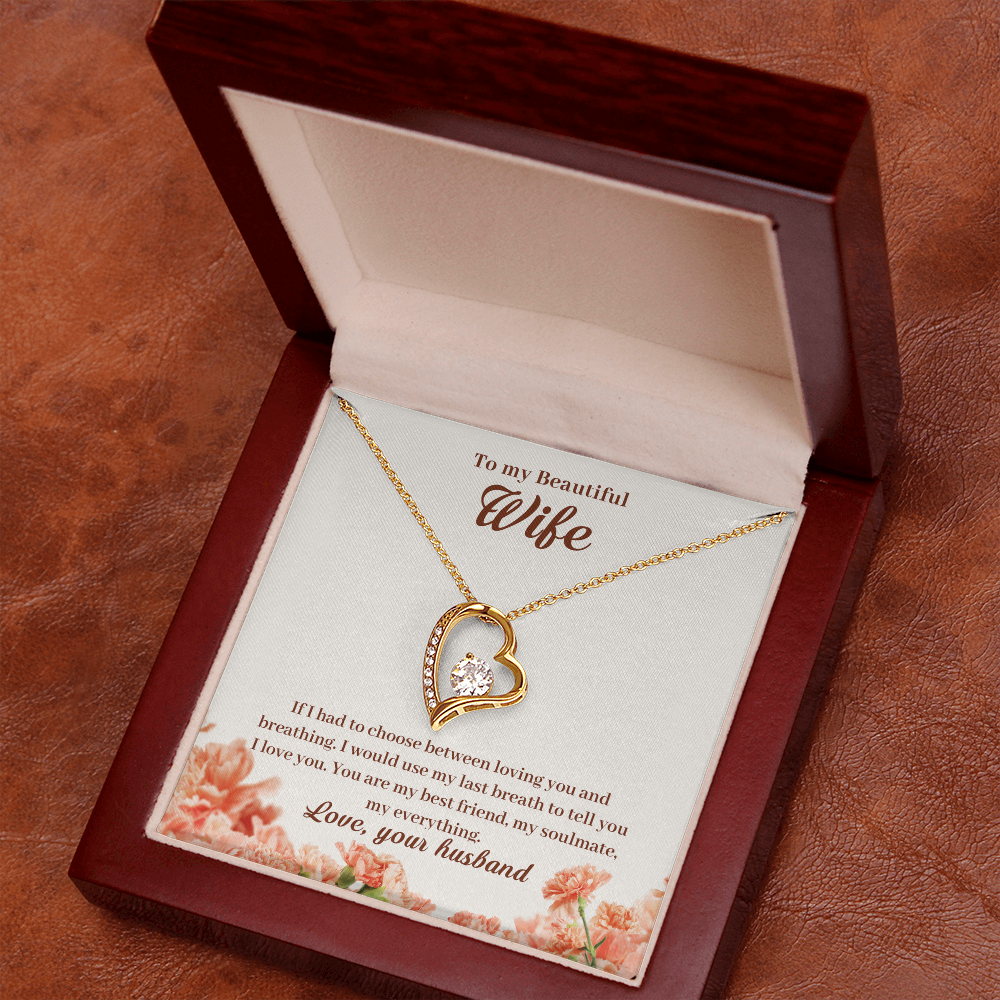 If I Had to Choose Heart Necklace