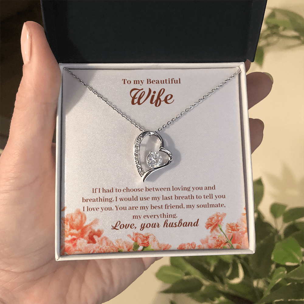 If I Had to Choose Heart Necklace