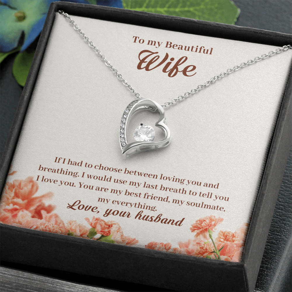 If I Had to Choose Heart Necklace
