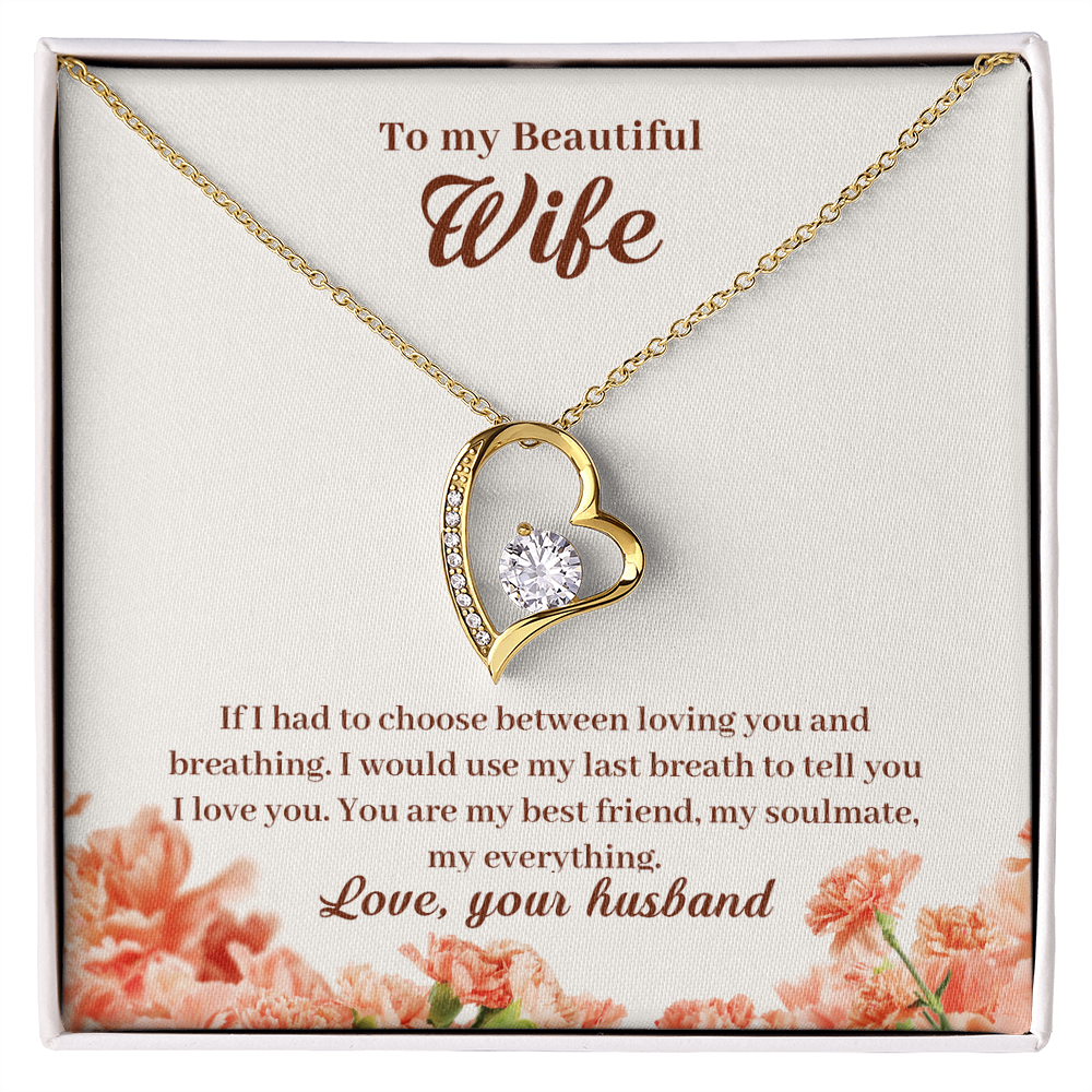 If I Had to Choose Heart Necklace
