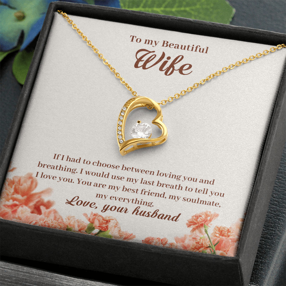 If I Had to Choose Heart Necklace