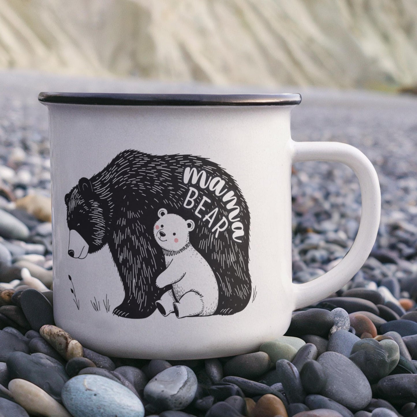 Mama Bear Stainless Steel Mug