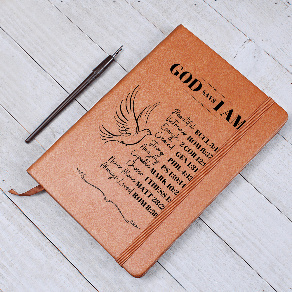 God Says I Am Journal