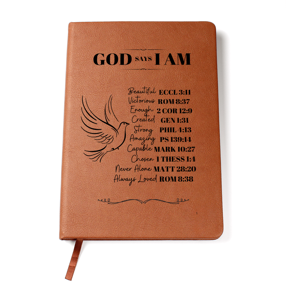 God Says I Am Journal