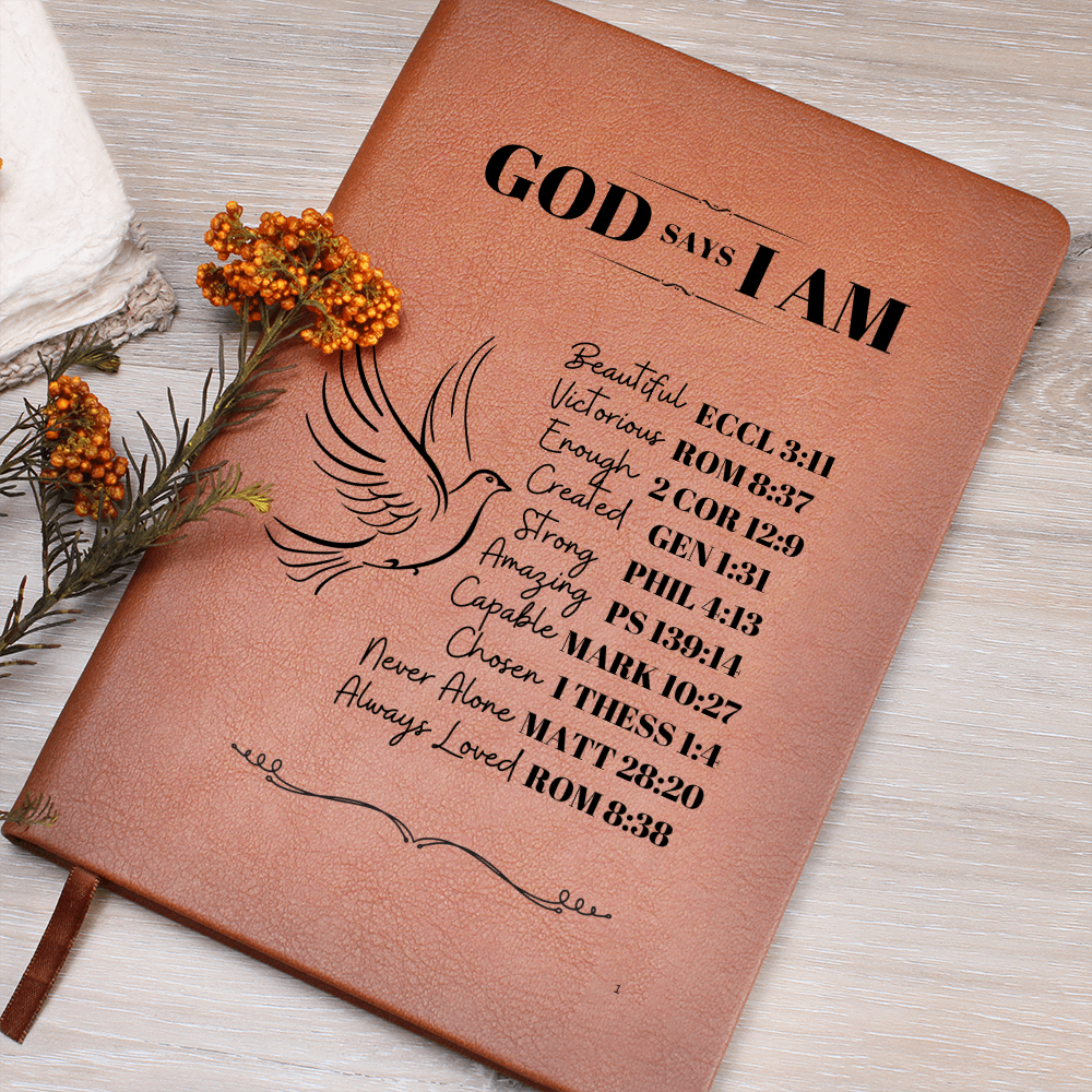 God Says I Am Journal