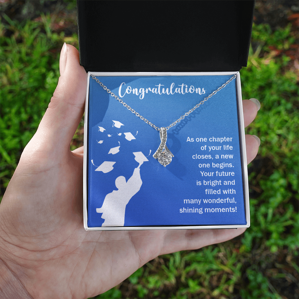 Graduation Gift Congratulations Necklace