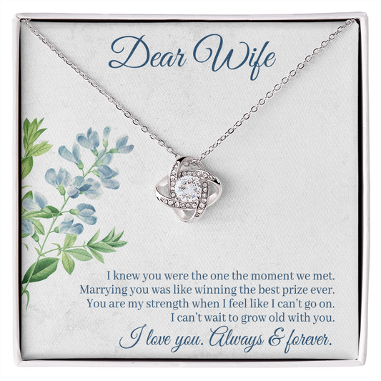 I Knew You Were the One Necklace