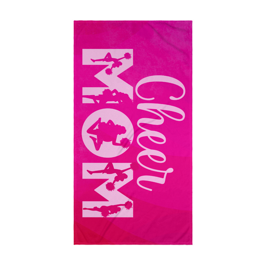 Cheer Mom Beach Towel