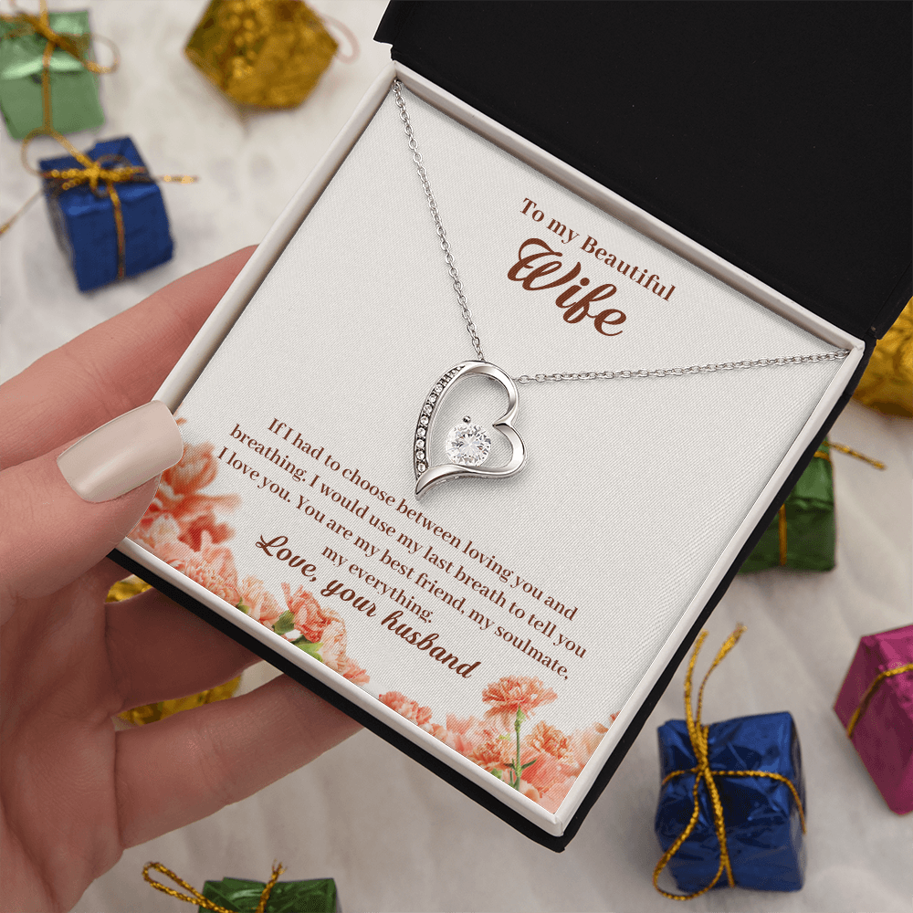 If I Had to Choose Heart Necklace