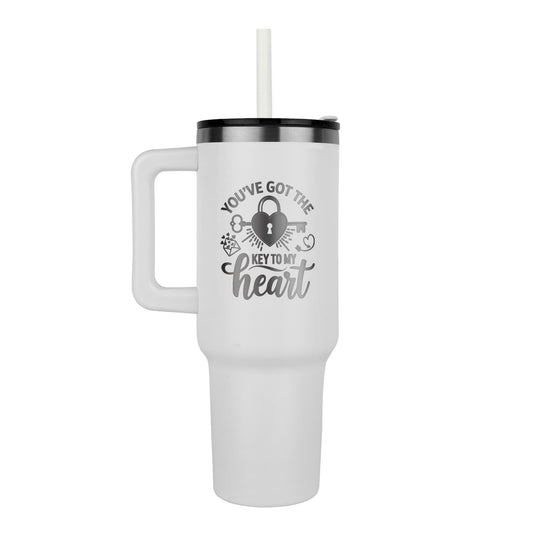 You've Got the Key to My Heart 40 oz Tumbler