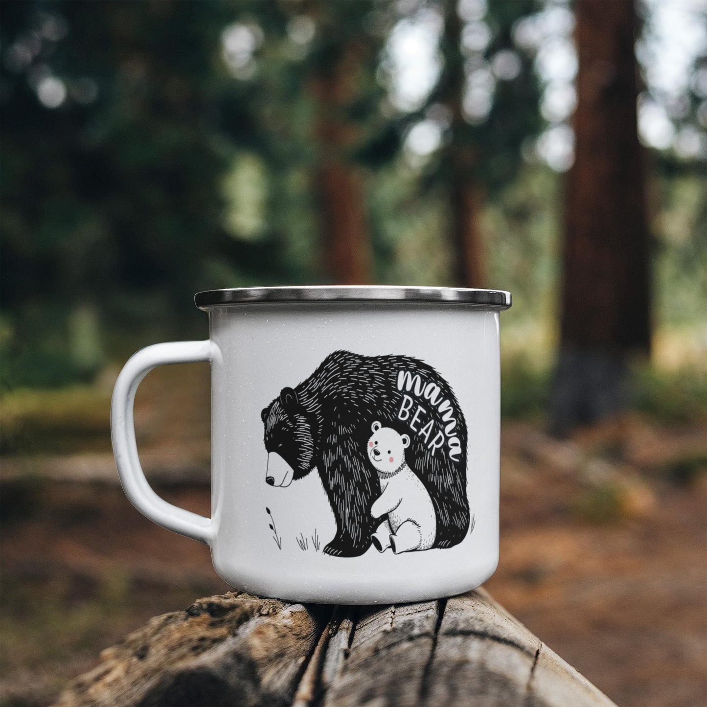 Mama Bear Stainless Steel Mug