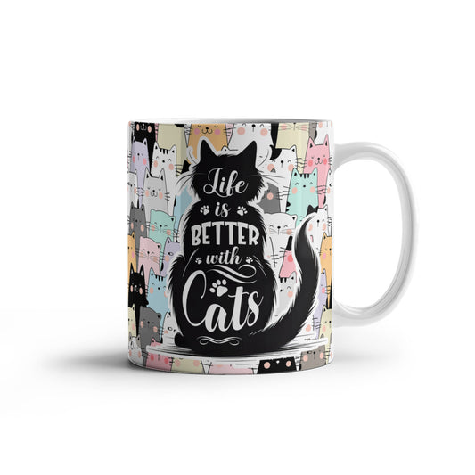 Cat Lover Ceramic Mug 11 oz