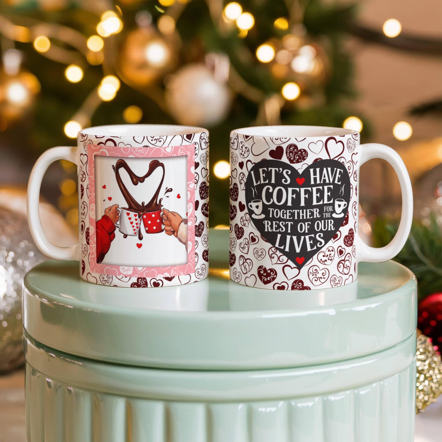 Let's Have Coffee 11 oz Ceramic Mug