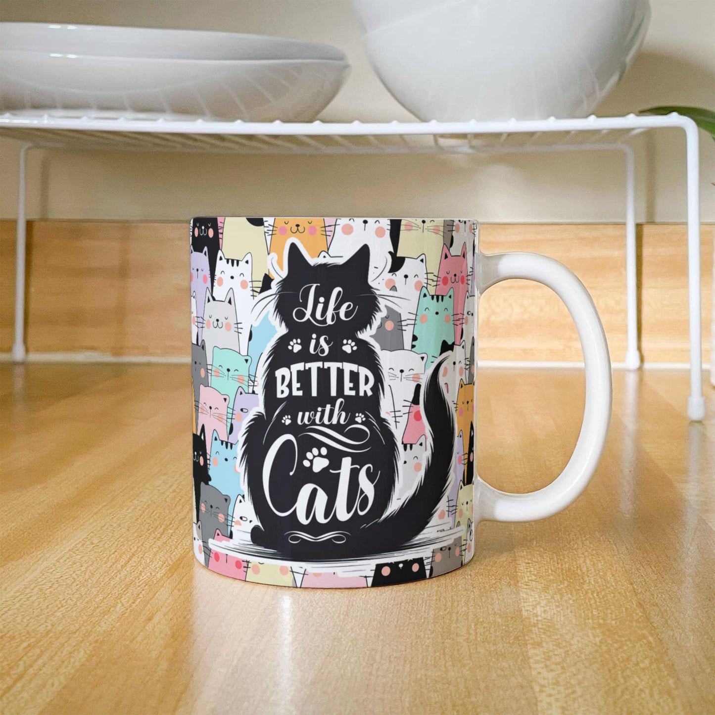 Cat Lover Ceramic Mug 11 oz