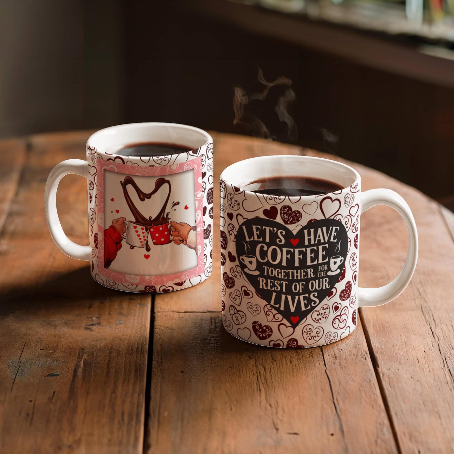 Let's Have Coffee 11 oz Ceramic Mug